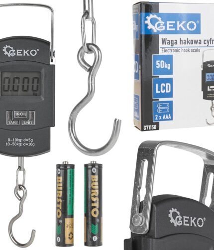 Svarstyklės su kabliu elektroninės iki 50kg