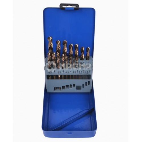 Grąžtų komplektas metalui HSS-Cobalt Grąžtų komplektas metalui HSS-Cobalt