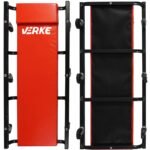 Gultas ant ratukų raudonas 36''