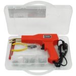 Plastiko suvirinimo aparatas 100W su kabėmis 200vnt.