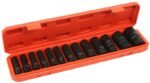 Smūginių ilgų galvučių komplektas 1/2" 6k. (10-32 mm)