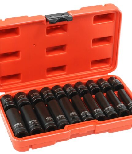Smūginių ilgų+trumpų galvučių komplektas 1/2" 6k. (10-19 mm)