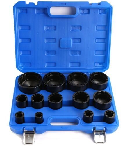 Spec galvučių komplektas su vidiniais grioveliais KM0-KM12