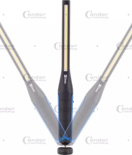Darbo lempa įkraunama / COB-LED / 700Lm "Ultra slim 2in1"