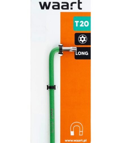 L-formos raktas TORX T20 99mm magnetinis su skyle