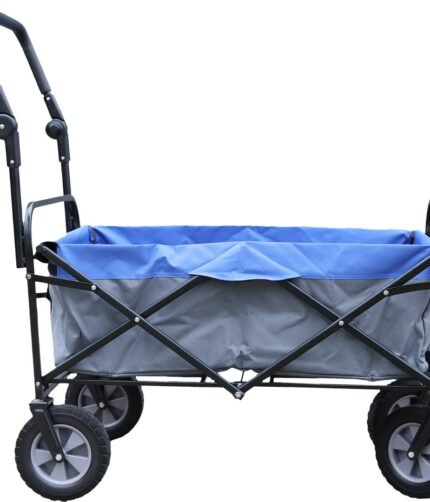 Vežimėlis su bortais sudedamas 90kg