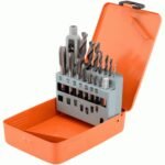 Sriegiklių ir grąžtų komplektas  M3-M12/ 2.5-10