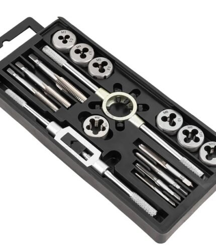 Sriegiklių ir sriegpjovių komplektas 16dalių (M3-M12)