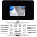 Sriegiklių ir sriegpjovių komplektas 24dalių (M5-M12)