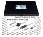 Sriegiklių ir sriegpjovių komplektas 58dalių (M2-M12)