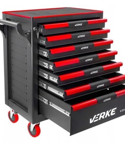 Įrankių vežimėlis 7 stalčių (be įrankių)