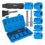 Ratų varžtų ir veržlių valymo komplektas 9vnt.