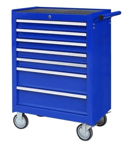 Įrankių vežimėlis 7 stalčių (be įrankių)