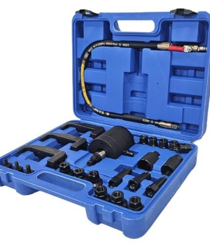 Pneumatinis purkštukų iškalimo rinkinys