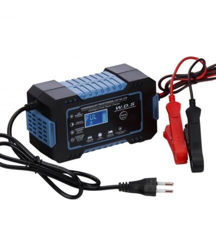 Akumuliatoriaus įkrovėjas 12V / 6A LCD ekranas