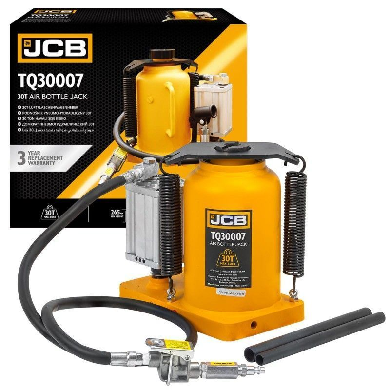 Domkratas pneumo-hidraulinis 30Ton / 265-500mm Domkratas pneumo-hidraulinis 30Ton / 265-500mm