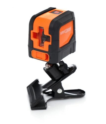 Kryžminių linijų lazerinis nivelyras (raudonas)