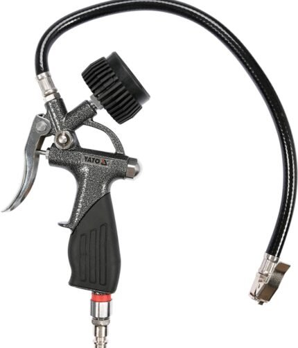 Ratų pripūtimo pistoletas su manometru