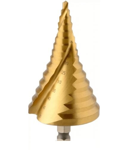 Grąžtas pakopinis metalui 4-50mm 15 pakopų