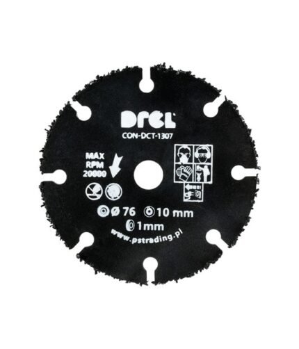 Pjovimo diskas medžiui su vinims ø76x10mm