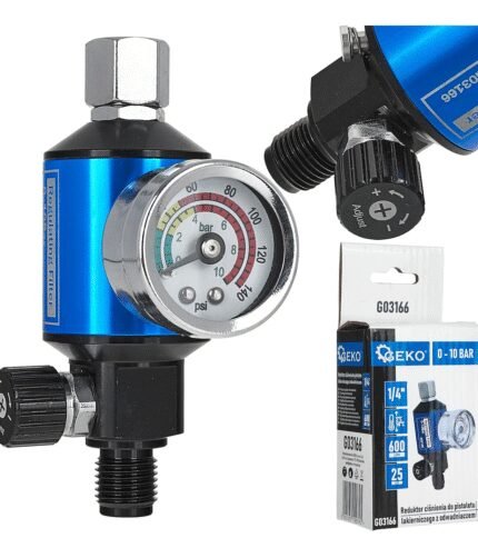 Reduktorius 1/4'' pneumo dažymo pistoletui