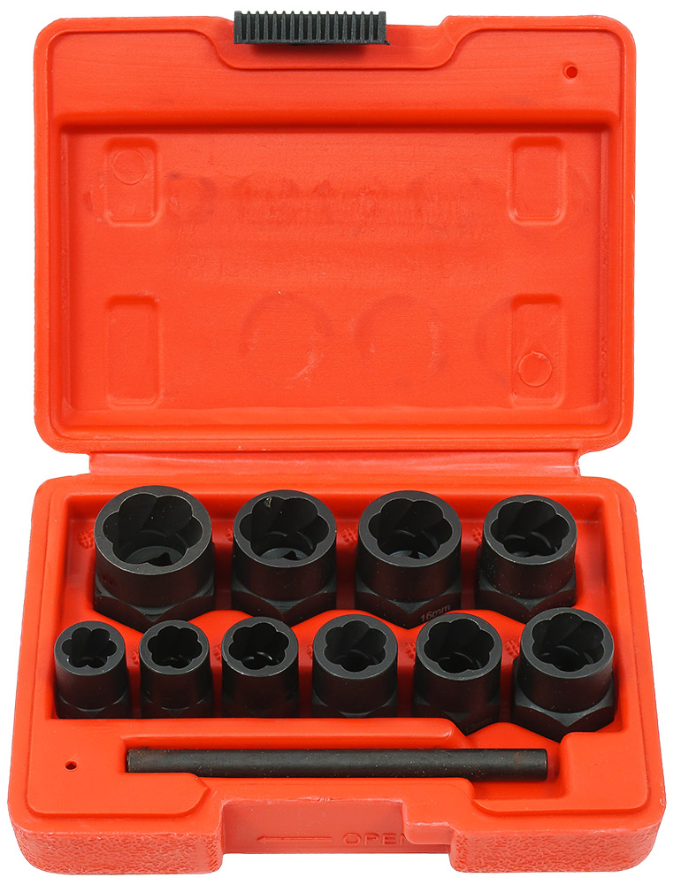 Galvutės sugadintėms varžt. Cr-mo 3/8*10(9-19mm) Galvutės sugadintėms varžt. Cr-mo 3/8*10(9-19mm)