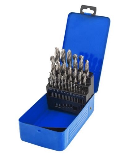 Grąžtai metalui HSS 1-13mm 25vnt.
