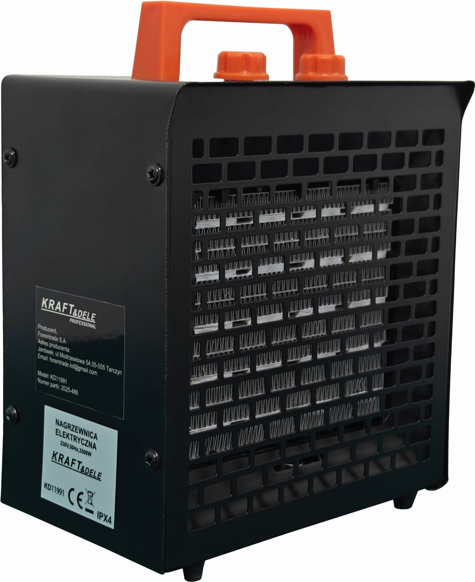 Šildytuvas elektrinis 3500W Šildytuvas elektrinis 3500W