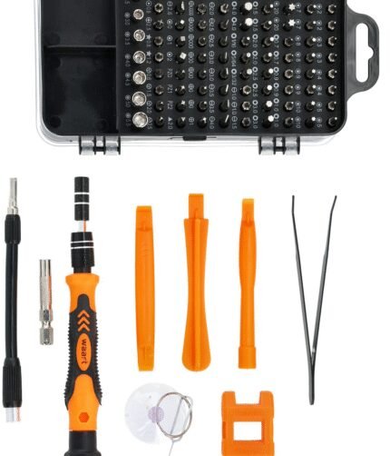 Precizinai atsuktuvai+antgaliai110vnt