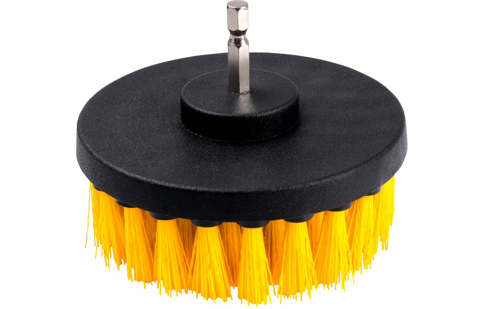 Šepetys su Hex 6.3 mm 1/4" galu Ø 100 mm Šepetys su Hex 6.3 mm 1/4" galu Ø 100 mm