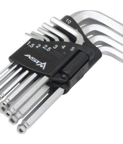 Šešiakampiai raktai apvaliu galu 9vnt.H1