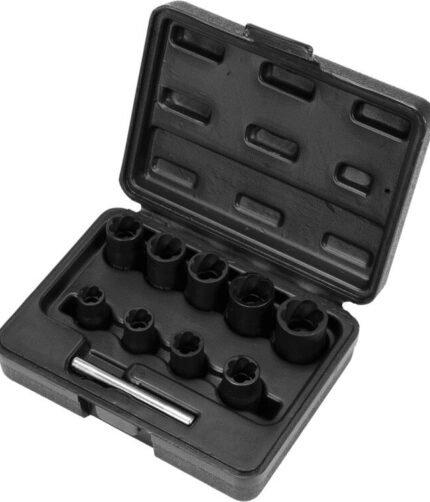 Galvučių rinkinys sugadintiems varžtams 10-19 mm