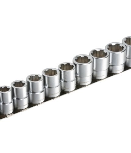 Galvutės spec.3/8''8-19mm 12vnt.