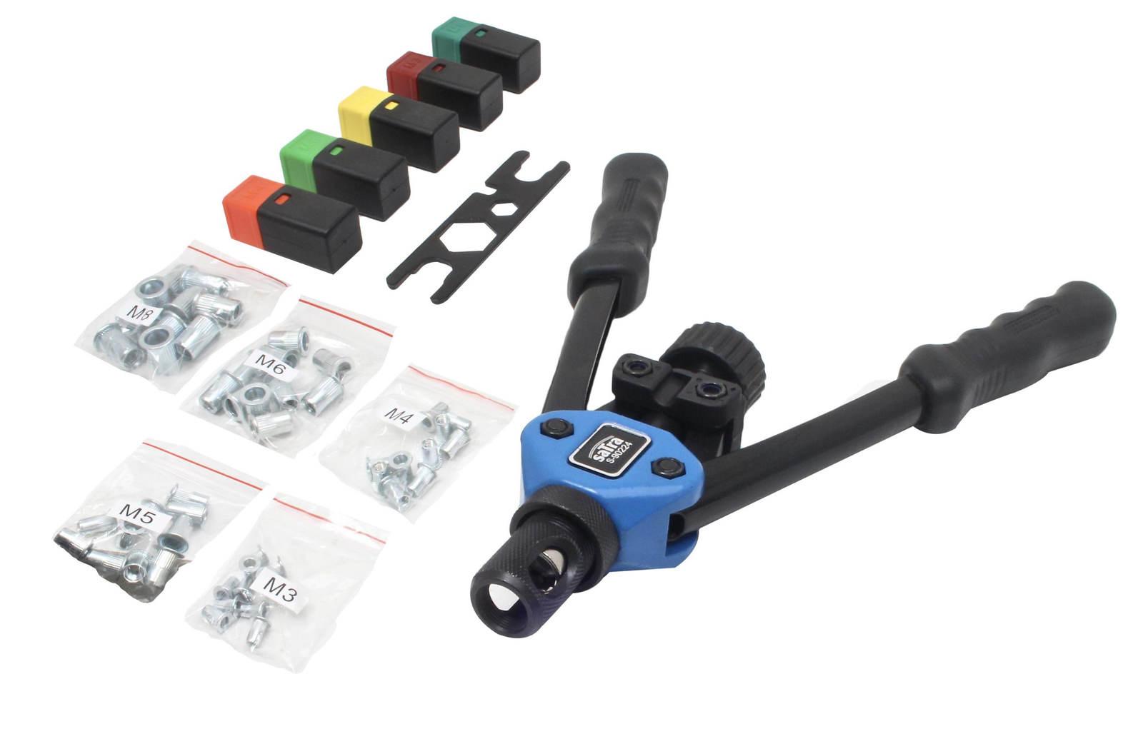 Kniediklis srieginėms kniedėms M3-M8 Kniediklis srieginėms kniedėms M3-M8