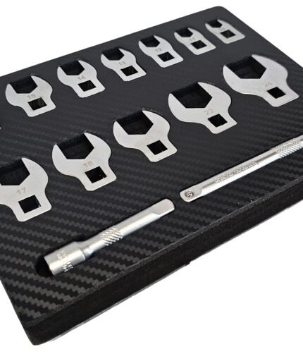 Raktai šoniniai dėkle 14vnt 3/8''10-24mm