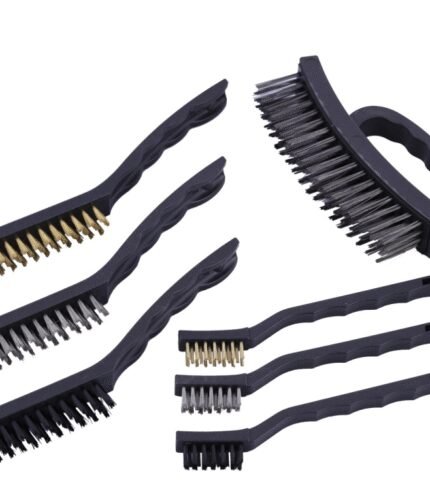 Šepečiai vieliniai 7vnt