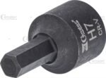 Įpresuotas antgalis 3/8 HEX-7mm L36mm stabdžiam