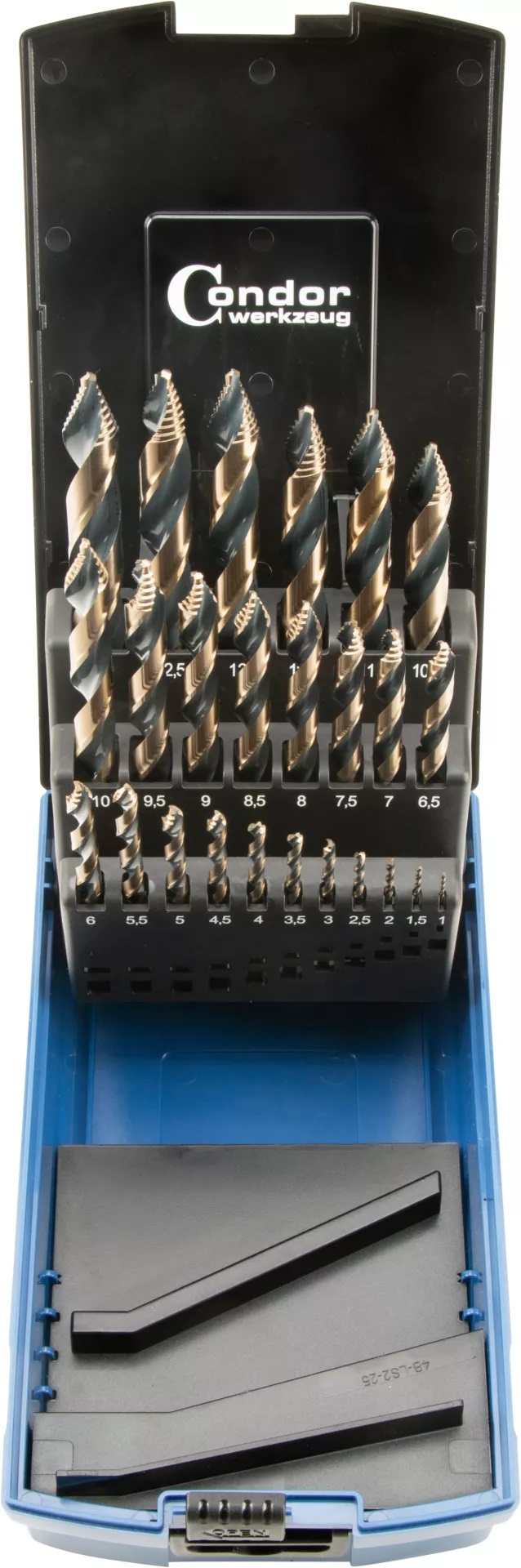Grąžtų metalui rinkinys Grąžtų metalui rinkinys