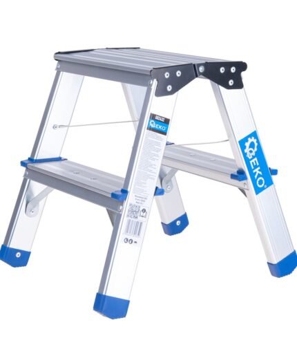 Kopėčios aliuminio 2-jų pakopų 150kg